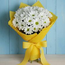 Букет цветов из:  Хризантемы в Воронки