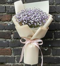 Букет цветов из:  Гипсофила в Воронки
