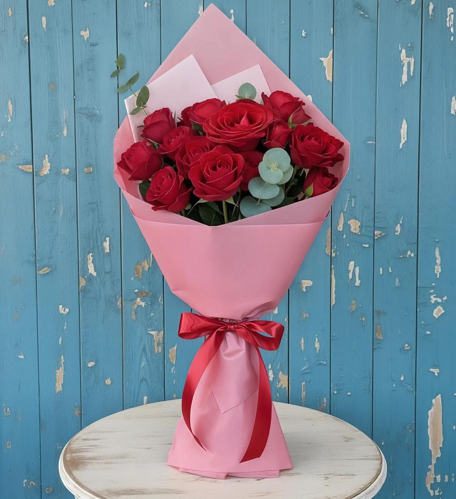 Букет цветов из: Розы в Воронки