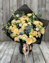 Букет цветов из:  Розы и Лизиантусы #REPLACE_PRED# Воронки