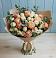 Букет цветов из: Альстромерии и Розы в Воронки