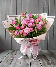 Букет Розовый кустик в Воронки