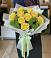 Букет цветов из: Хризантемы и Розы в Воронки