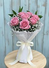 Букет цветов из:  Розы в Воронки