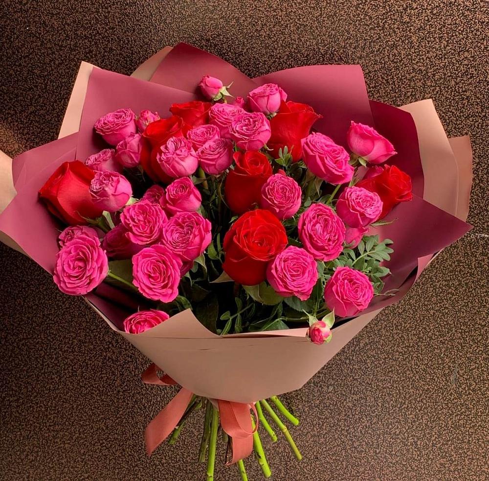 Букет В объятьях нежности в Воронки