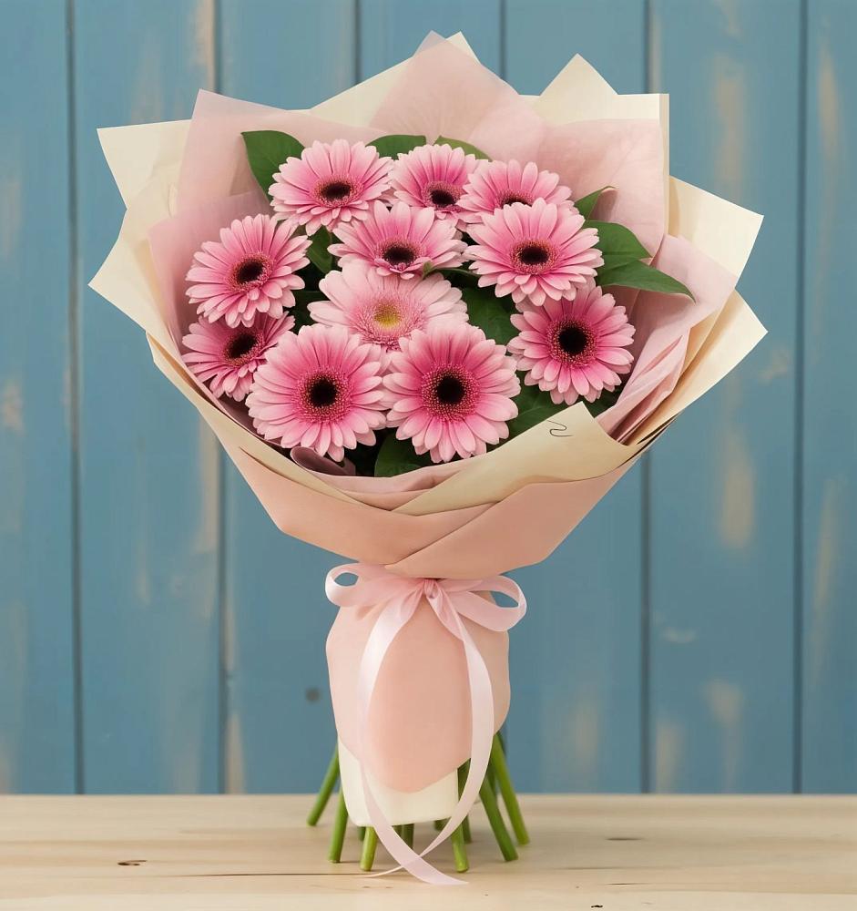 Букет цветов из: Герберы в Воронки