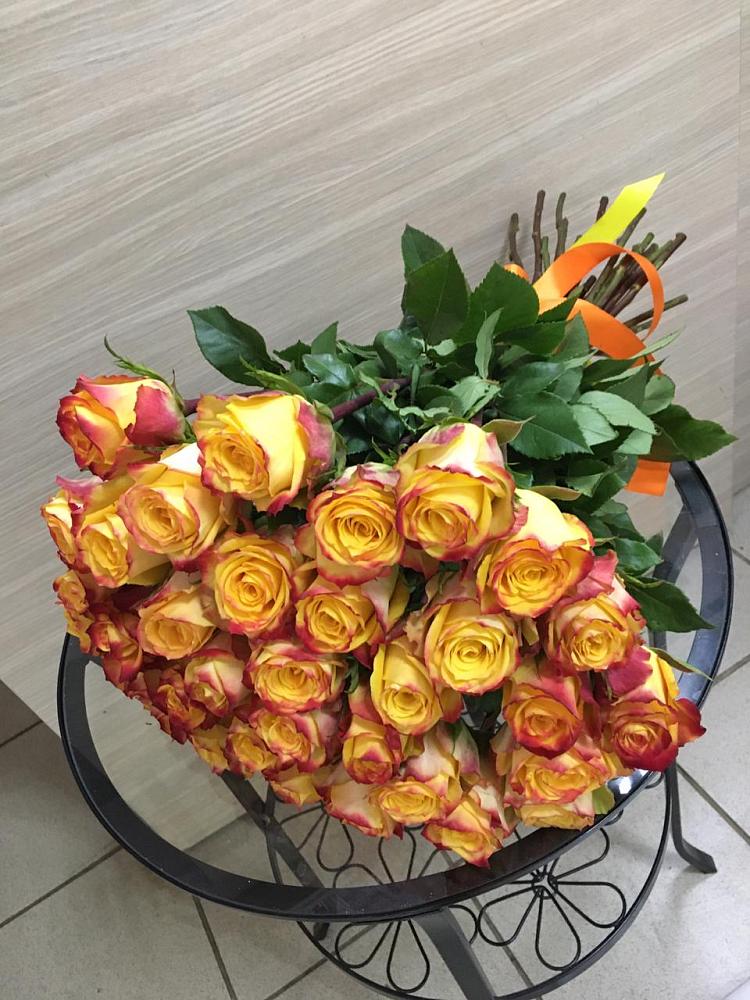 Букет Желтые розы в Воронки