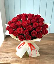 Букет 29 Красных роз в Воронки