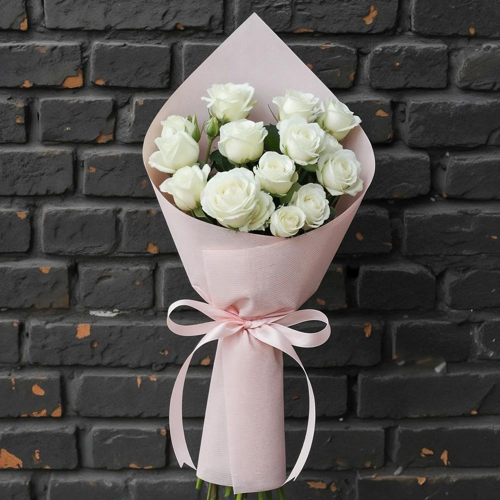 Букет цветов из: Розы в Воронки