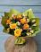 Букет цветов из: Альстромерии и Розы в Воронки