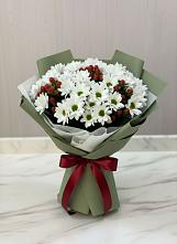 Букет цветов из:  Хризантемы в Воронки